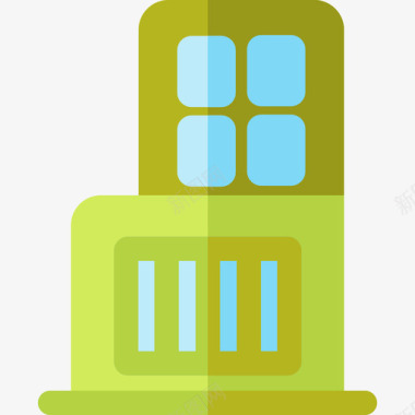 矢量超市购物购物中心3号购物中心公寓图标图标