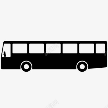 公共汽车小汽车长途汽车图标图标