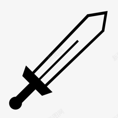 剑大刀克莱莫尔图标图标