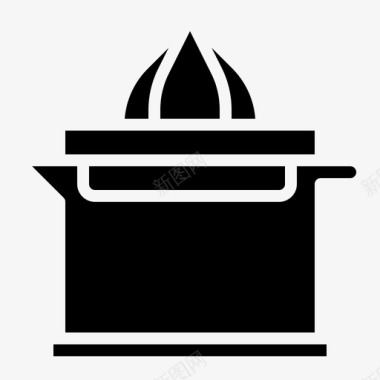 榨汁机榨汁机厨房柠檬图标图标