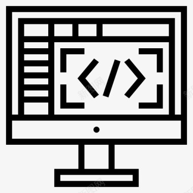 编码网络开发网页开发编码图标图标