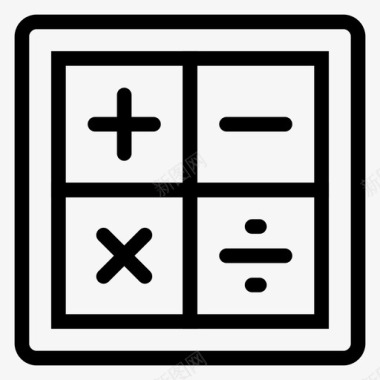 计算器数学数字图标图标