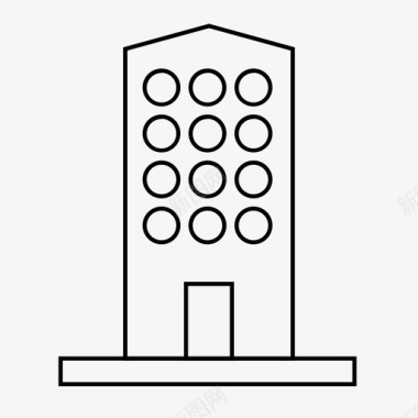 公园大厦建筑物大厦房屋图标图标