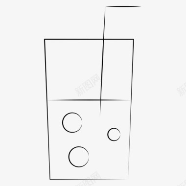 果汁主题果汁饮料杯子图标图标