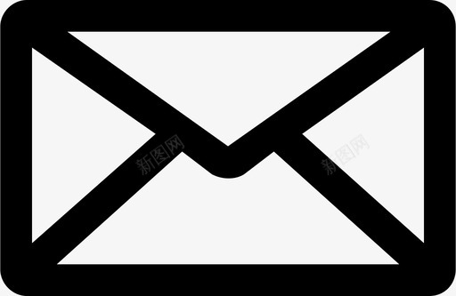 信息电子邮件信封收件箱图标图标