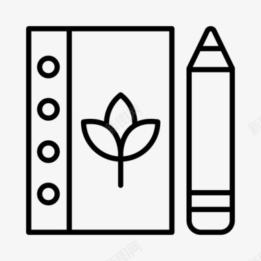 绿色水壶可持续性生态科学生态学图标图标