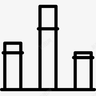 公告栏栏图表栏图表和图表12线性图标图标