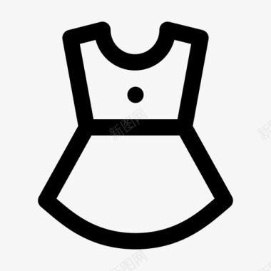 服装女装jumpicon电子商务大胆行图标图标