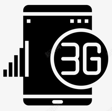 4G高速3g平板电脑应用4填充图标图标