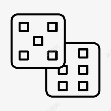 概率2月5日游戏概率网络骰子收集图标图标