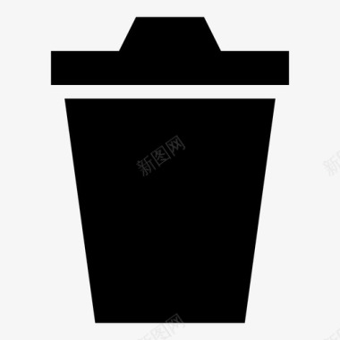 删除垃圾箱垃圾箱删除转储图标图标