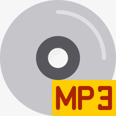 MP3音乐文件Mp3多媒体42平板图标图标