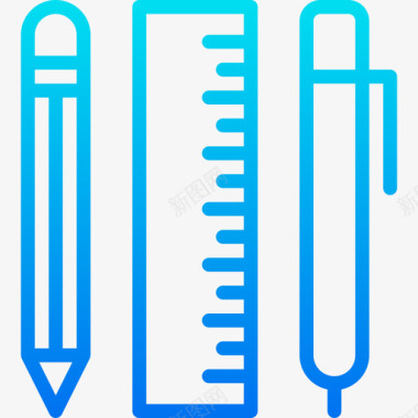 文具商务和办公20梯度图标图标