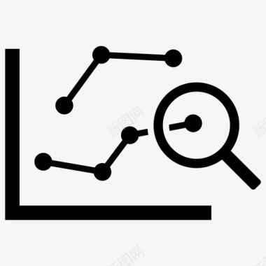 粉色图表图表分析统计图标图标