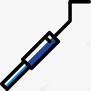 色差喷溅牙医牙科护理13色差图标图标