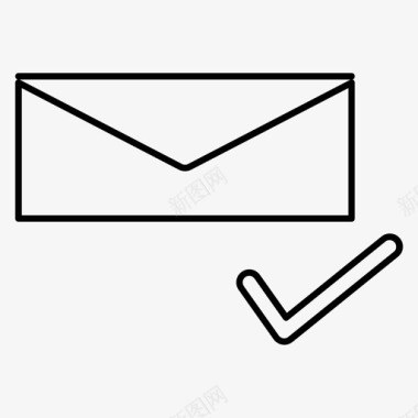 发送邮件已发送邮件信封信件图标图标