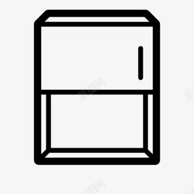 壁柜门组合厨房图标图标