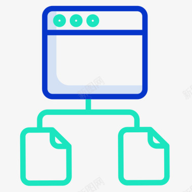 壁纸图标应用网页windows应用程序4轮廓颜色图标图标