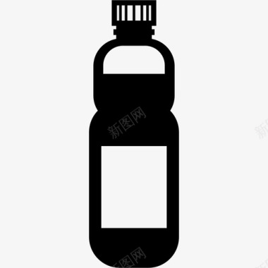 塑料瓶饮料可回收图标图标