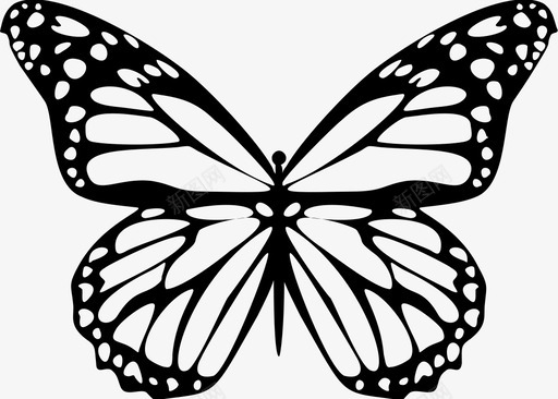 蝴蝶花园昆虫图标图标