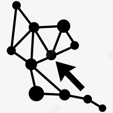 商务互联网络通信通信网络图标图标