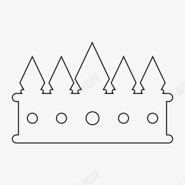 粉红公主素材皇冠君主公主图标图标