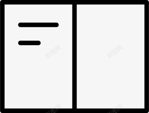 笔记本书页纸张图标图标