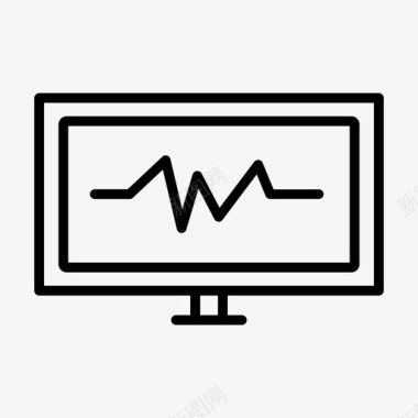 公司活动单页监视活动节拍扭曲图标图标