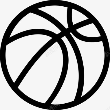 运动篮球游戏爱好图标图标