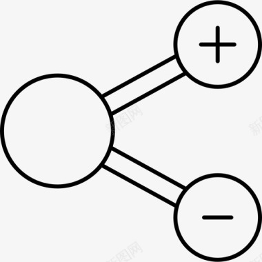 企业卡片标识网络添加连接图标图标