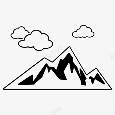 鐢峰瓙山地理高度图标图标
