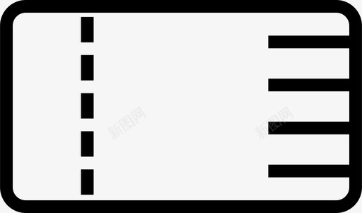 优惠卡片机票优惠券折扣图标图标