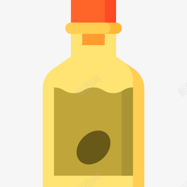 橄榄油tipical西班牙语2扁平图标图标