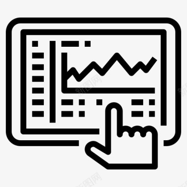 抖音应用图标股票交易应用程序在线交易员图标图标
