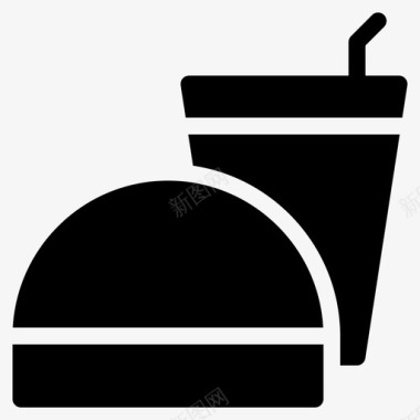 食物咖啡快餐图标图标