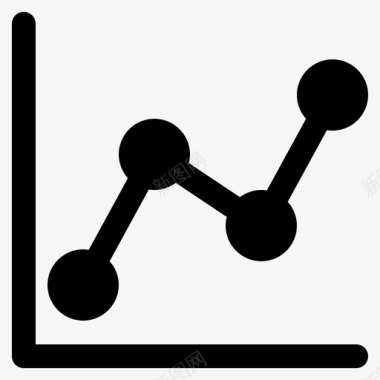 七边形图表统计商业图表图标图标