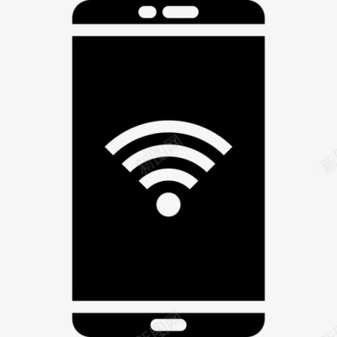 新闻应用图标Wifi移动应用程序12填充图标图标