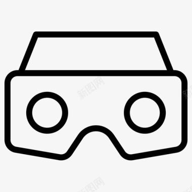 ar眼镜虚拟现实vr图标图标