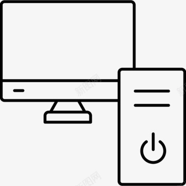 充电显示电脑桌面lcd图标图标