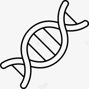 DNA图标dna生物学遗传学图标图标
