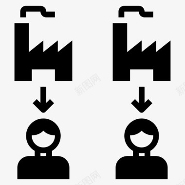 找代理垄断代理客户图标图标