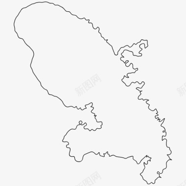马提尼克岛世界各国图标图标
