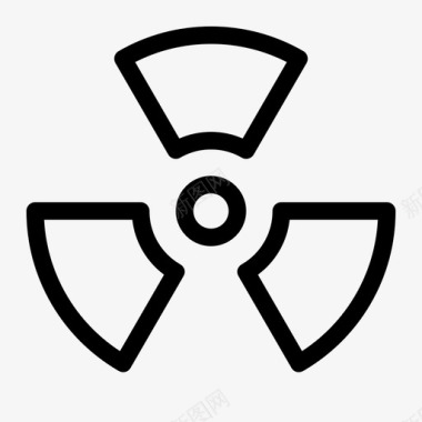 放射性货物危险品图标图标