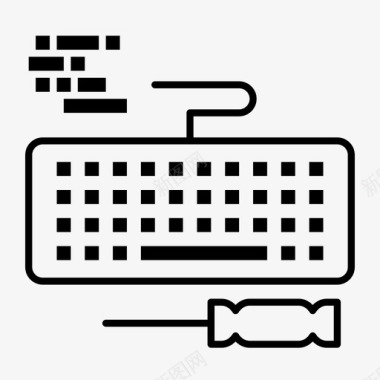 键盘教学键硬件键盘图标图标