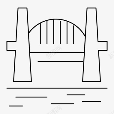 悉尼海港大桥网络界面2月收集v4图标图标