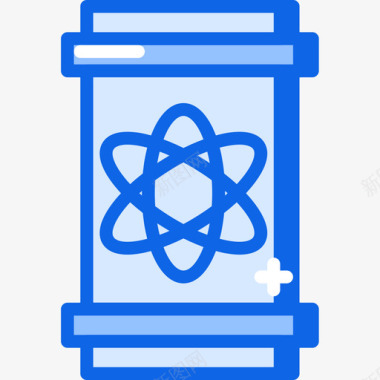 素材82危险科学82蓝色图标图标