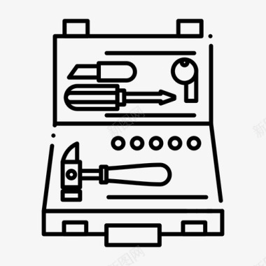 网页欧洲建筑工具盒子建筑图标图标