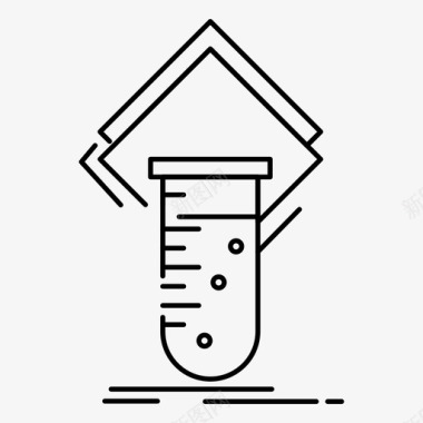 V5系列化学实验室研究图标图标