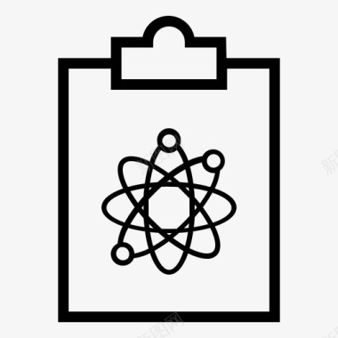 活性分子研究分子科学图标图标