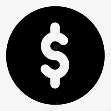 梦想基金美元硬币基金图标图标